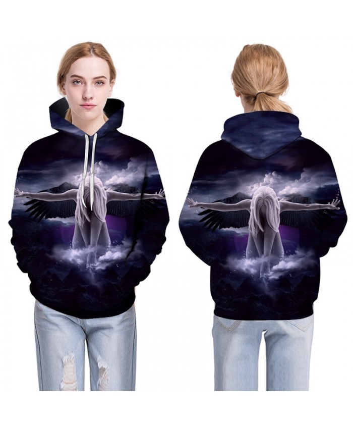 angel hoodie men