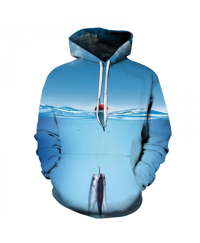 summer print hoodies male funny 3d anime men pullover sweatshirts