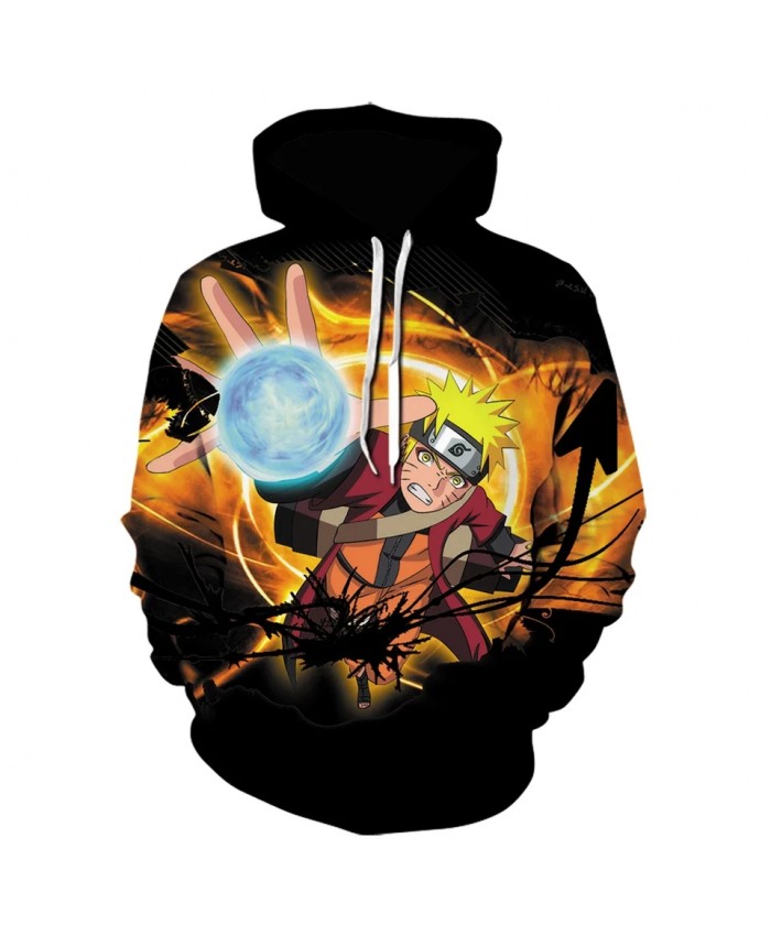 Autumn New Hot Men's And Women's Hoodie Fashion 3d Printing Children's Cartoon Anime Naruto Casual Hip-Hop Sweatshirt Coat