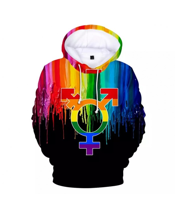 Flag Hoodies Men women Love Fashion Harajuku Pride Hot Streetwear Lesbian Gay 3D Print Men's Hoodies Sweatshirt