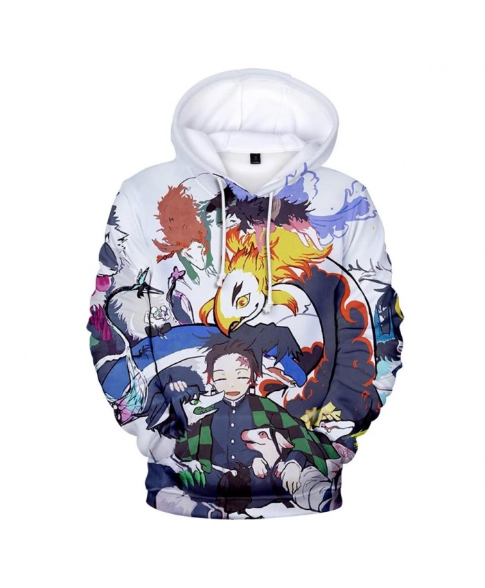 3D Ghost Blade Hoodies Men Women Print Comic Kids Hoodie Sweatshirts Hot Cartoon Demon Slayer 3D Hoodies boys girls Streetwear
