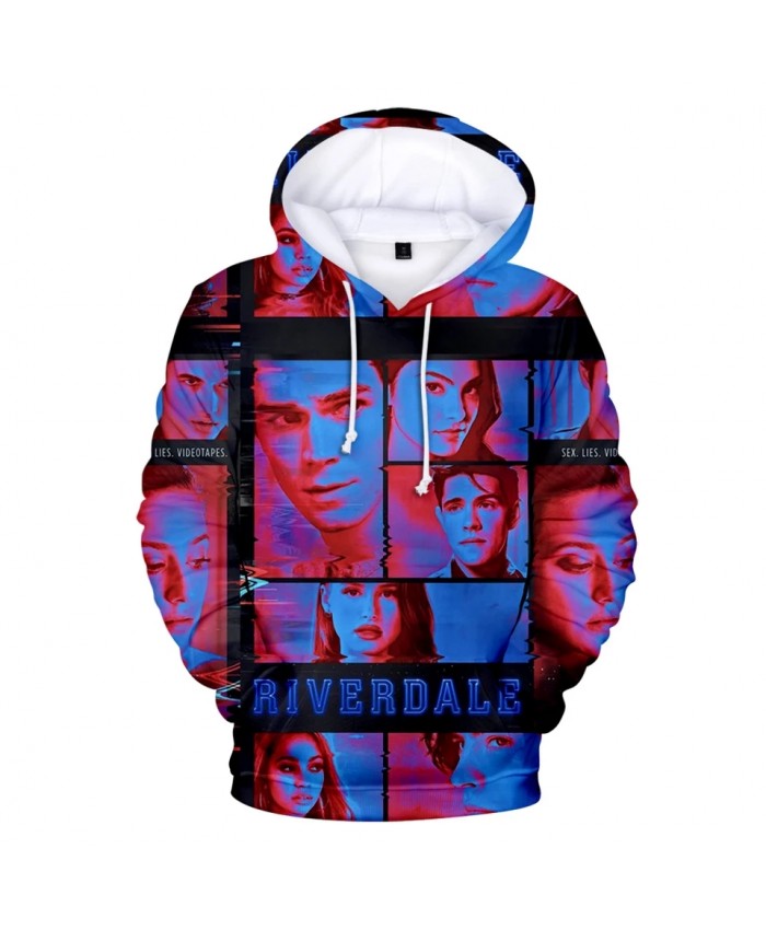 New TV series Riverdale 3D Hoodies Men Women Sweatshirt Kids Streetwear Fashion 3D Full Printed Riverdale boys girls pullovers
