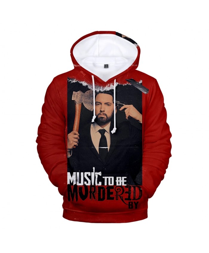 The Newest 3D Eminem Hoodies Long Sleeve Sweatshirts Men Women Hoodie Autumn Kids 3D Eminem Hooded boys girls red pullovers