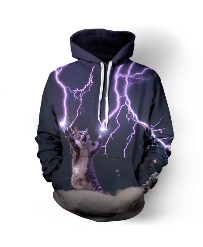 2021 New Animal-print Hoodie For Men 3d Hoodie Brand Sweatshirt Jacket Premium Pullover Stylish Tracksuit Street Coats Cat pattern