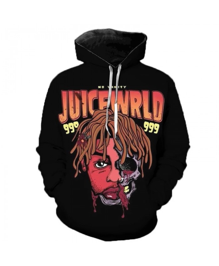 New Rapper Juice Wrld Hoodie Sweatshirts Juice Wrld Memorial Pullover Men Women Hip Hop Singer Fashion Casual Oversized Hoodies