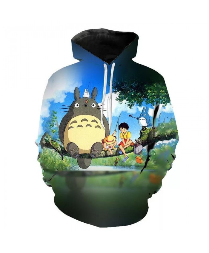 2021 Autumn And Winter New Cute Chinchilla Men's Ladies Children's Fashion Casual 3d Printed Pullover Street Long-Sleeved Coat