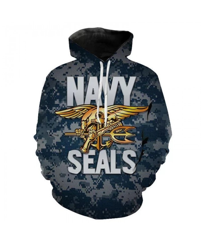 New Cool Navy Seal 3D Printed Hoodies Men Women Children Sweatshirts Pullover Hooded Fashion Casual Boy Girl Clothing Tops