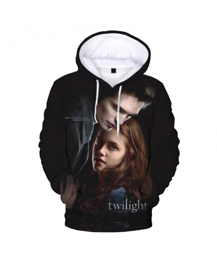 The Twilight Saga 3D Print Hooded Sweatshirts Unisex Harajuku Streetwear Oversized Hoodies Men Fashion Casual Cool Pullover