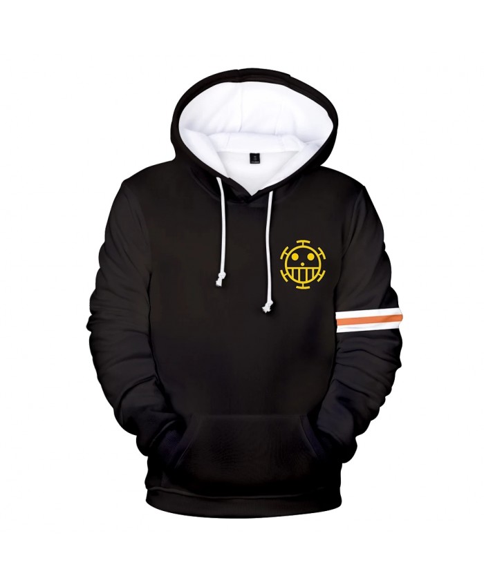 Black Hoodie print One Piece 3D Hoodies Men Women Sweatshirts Hooded Harajuku Kids pullovers Autumn Casual boys 3D Hoodies