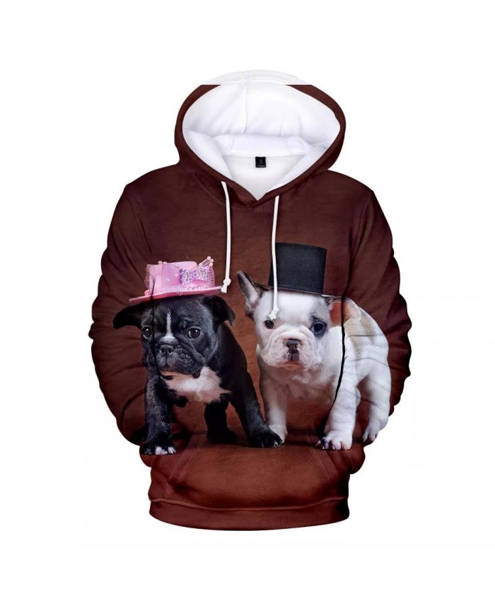 Hot New French Bulldog Hoodies Men women Fashion Hip Hop Harajuku 3D Print French Bulldog Men's Hoodies Sweatshirt Cute Dog