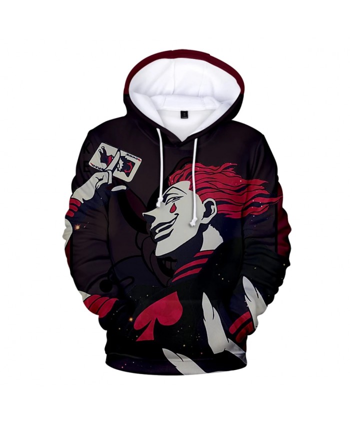 New Hoodies Men women 3D Print Hisoka Harajuku High Quality Men's Hoodies Sweatshirt 4XL