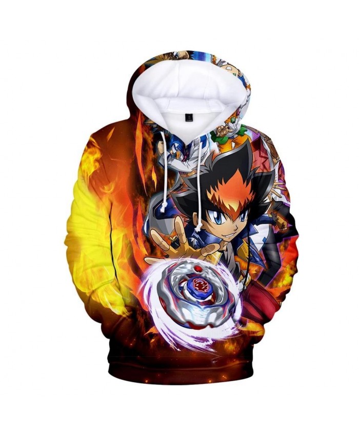 Printed Beyblade Burst Evolution 3D Hoodies men women casual sweatshirts Kids Hooded Fashion pullovers boys girls Pop 3D Hoodie