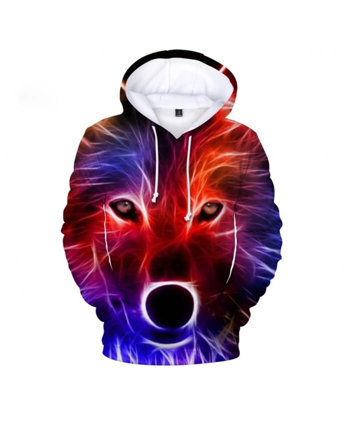Cool Animal Wolf 3D Hoodies Mens Women Autumn Winter Hoody Sweatshirt Teens Personalized 3D Pullovers Fashion Hoodies Streetwear