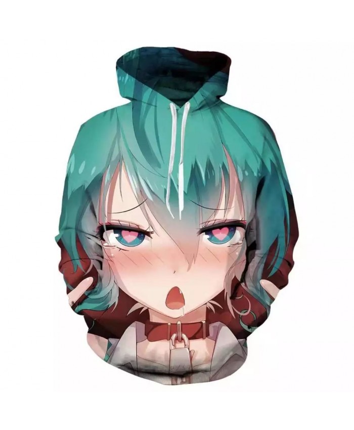 Autumn Youth Fashion Hoodie 3d Printing Animation Hatsune Cute Japanese Famous Animation Men And Women Casual Sweatshirt Coat