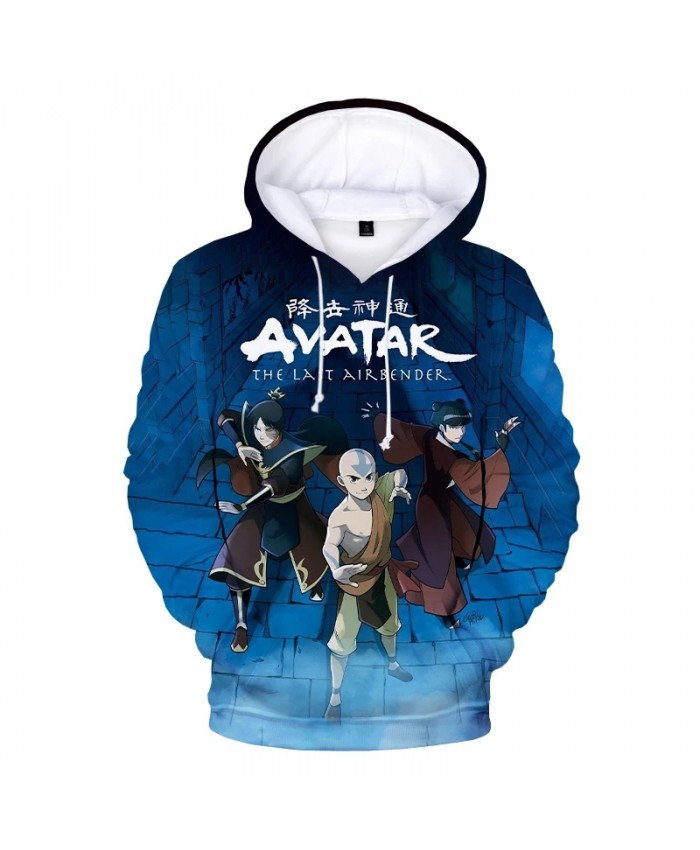 Avatar The Last Airbender 3D Hoodie Sweatshirts Unisex Fashion Casual Cartoon Pullover Men Harajuku Streetwear Anime Hoodies