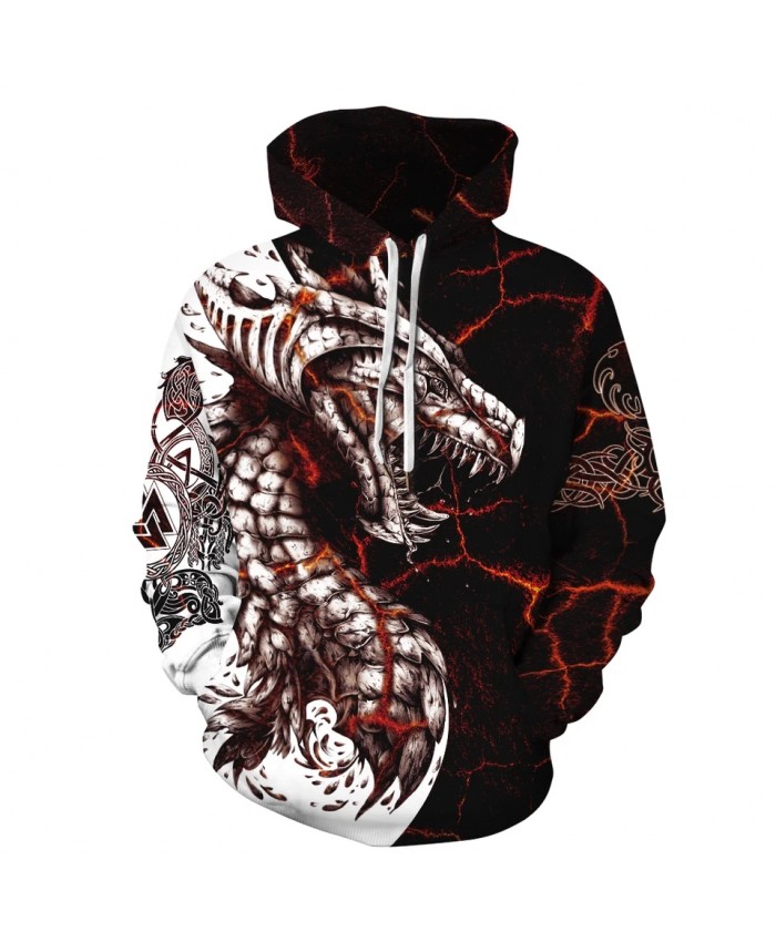 Dragon Printed Women 3D Hoodies Brand Sweatshirts Jackets Pullover Fashion Tracksuit Streetwear Hooded