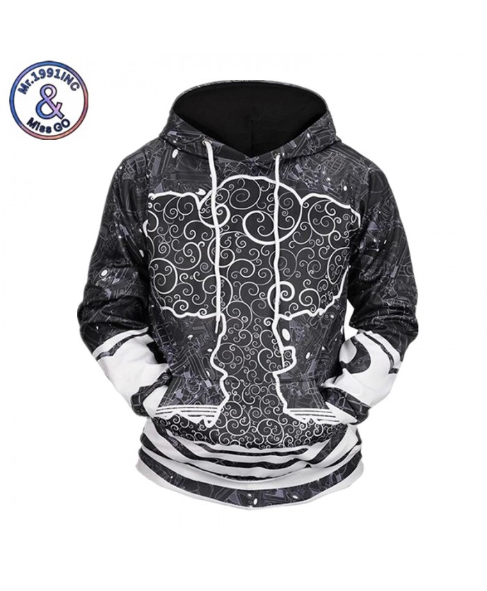 Men Women 3D Sweatshirts Print Cartoon Mushroom Cloud Hoodies with Hat Harajuku Tops Sudaderas Hombre M-3XL