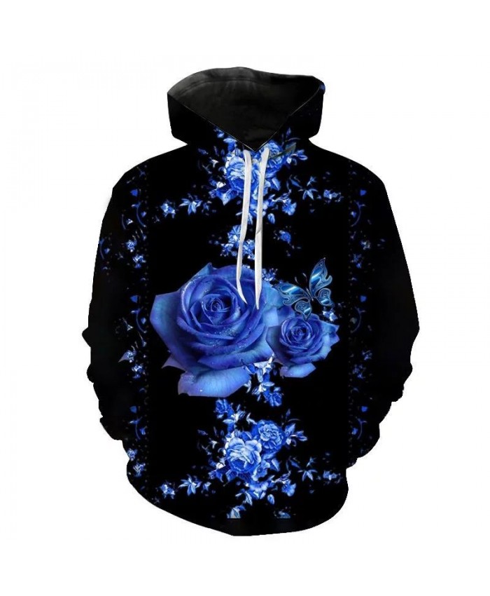 Autumn And Winter New Men's Women's Children's Hoodie 3d Printing Butterfly Fashion Sweatshirt Streetwear Pullover Top
