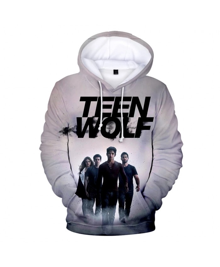 Suitable Print TV series TEEN WOLF 3D Hoodies Men women Fashion Harajuku Autumn Kids Streetwear TEEN WOLF Casual Men's pullovers