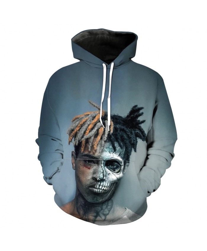 Handsome boy cool 3D hooded sweatshirt fashion men's hoodie
