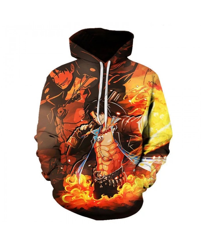 2021 Fall Men's Women's Children's Hoodie 3d Printing Cartoon One Piece Luffy Sweatshirt Pullover Casual Hip Hop Casual Coat