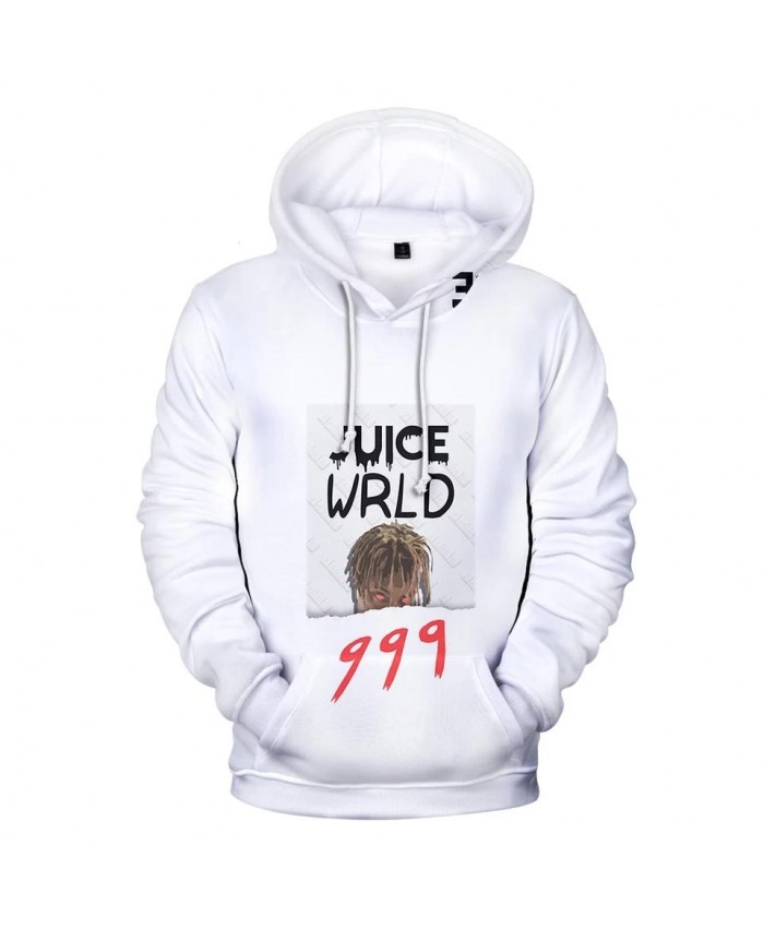 3D Juice WRLD Hoodies Men Women Sweatshirts Autumn Harajuku Hip Hop Kids pullovers suitable 3D Juice WRLD boys girls white Tops