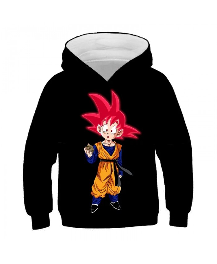 2021 New Fashion 3D Anime Dragon Z Hoodie Kids Sweatshirt Kid Goku And Master Roshi 3d Print Boy Girl Clothes Pullover