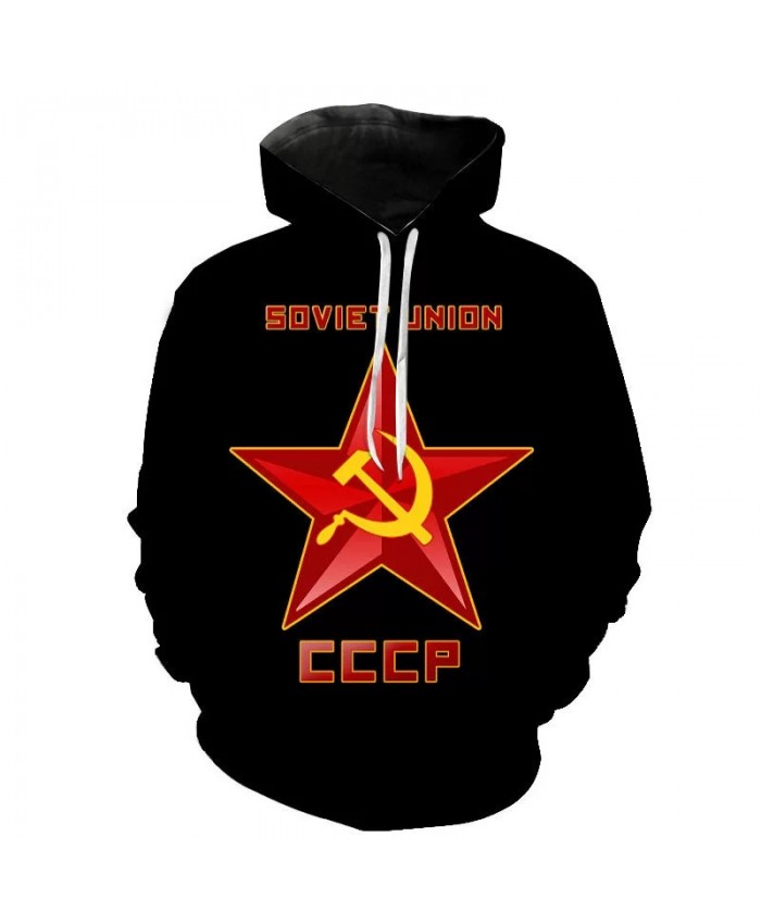 2021 New Men Women Children Hoodies CCCP Russian 3D Sweatshirts USSR Soviet Union Long Sleeve Moscow Cool Pullover