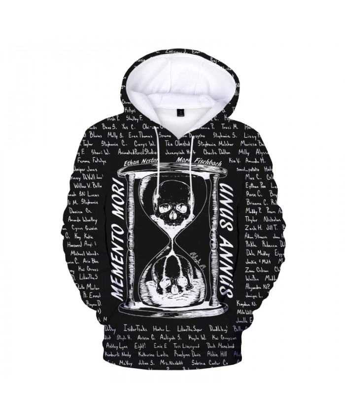 New Unus Annus Hoodies TV Series 3D Sweatshirts Men Women Fashion Casual Autumn Winter Pullover Boys Girls Unus Annus Hoodie