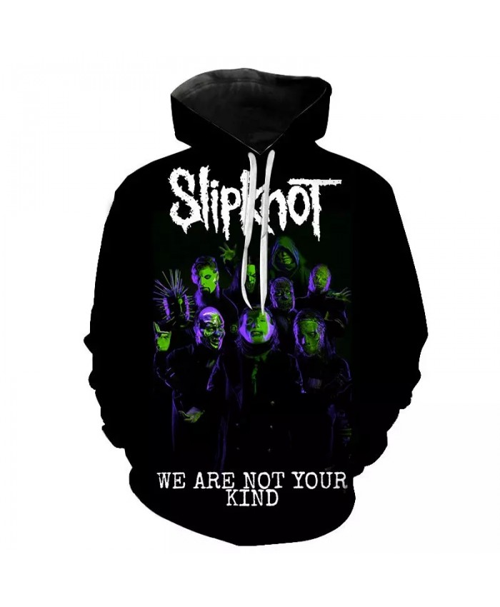 Slipknot Hoodies Men Women Children Hip Hop Band Sweatshirt Harajuku Streetwear Cool 3D Print Hoodie Casual Hoody Coat Pullover