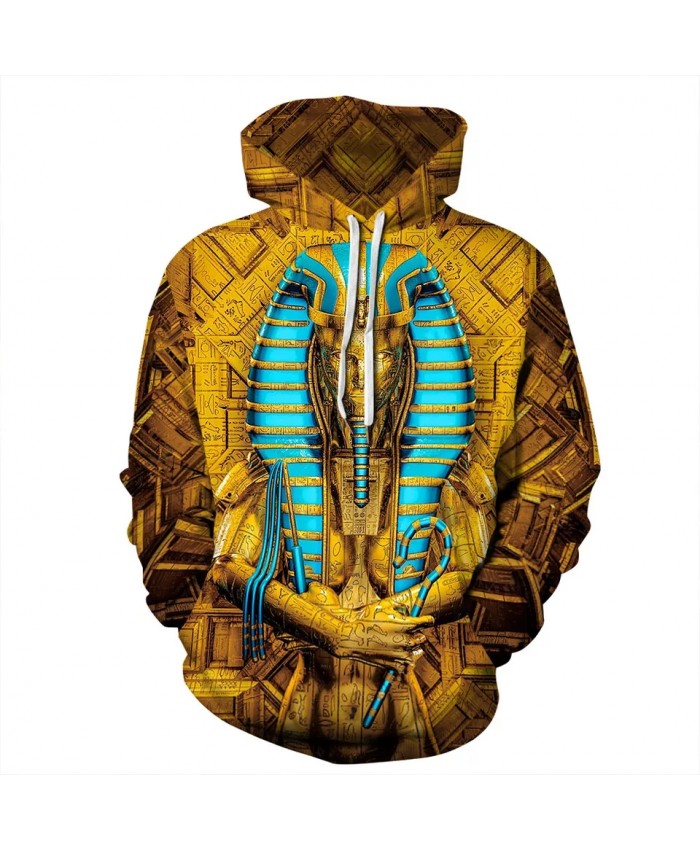 Egyptian Pharaoh 3D Print Hoodies Sweatshirts Men Women Hoodie Fashion  Casual Tracksuits Pullover Hooded