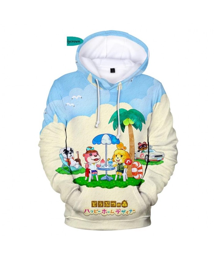 New 3D Print Animal Crossing Hoodies Men Sweatshirts Women Tops Popular Kids Hooded Autumn boys girls Hoodie Suitable Pullovers