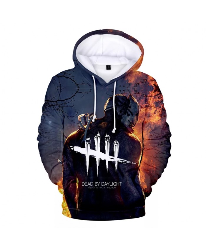 Dead By Daylight 3D Hoodies Men Women Long Sleeve Streetwear Hoodie And Sweatshirt Death Is Not An Escape Printed Jacket Clothes