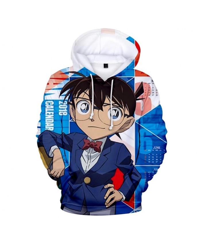 3D Hoodies Printed Detective Conan Men Women Sweatshirts New fashion Streetwear Kids Hoodies Hot 3D boys girls Winter pullovers
