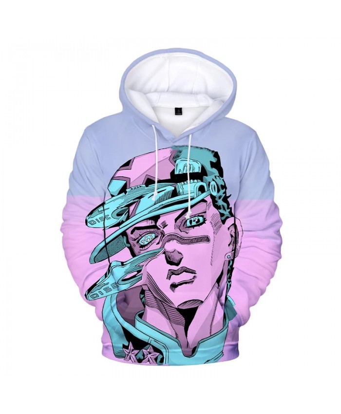 JoJo's Bizarre Adventure 3D Print Hoodie Sweatshirts Men Women Fashion Casual Cool Pullover Harajuku Oversized Anime Hoodies