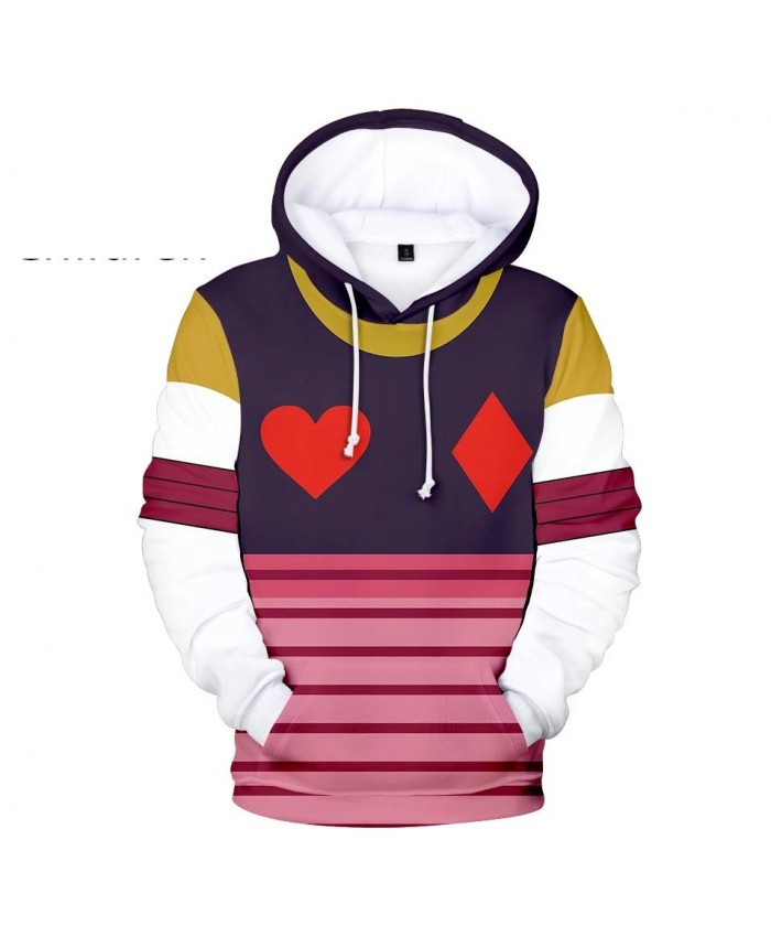 Popular 3D Comic Hisoka Hoodies Sweatshirts Men Women Hoodie Fashion Autumn Hooded Kids 3D Hisoka boys girls suitable pullovers