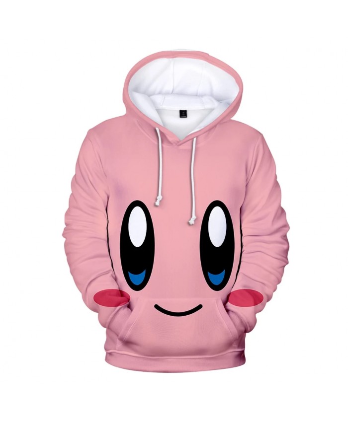 3D Hoodies Print kirby Hoodie Men Sweatshirt Women Harajuku pink Pullovers Casual Hot sale kirby 3D boys girls Hooded