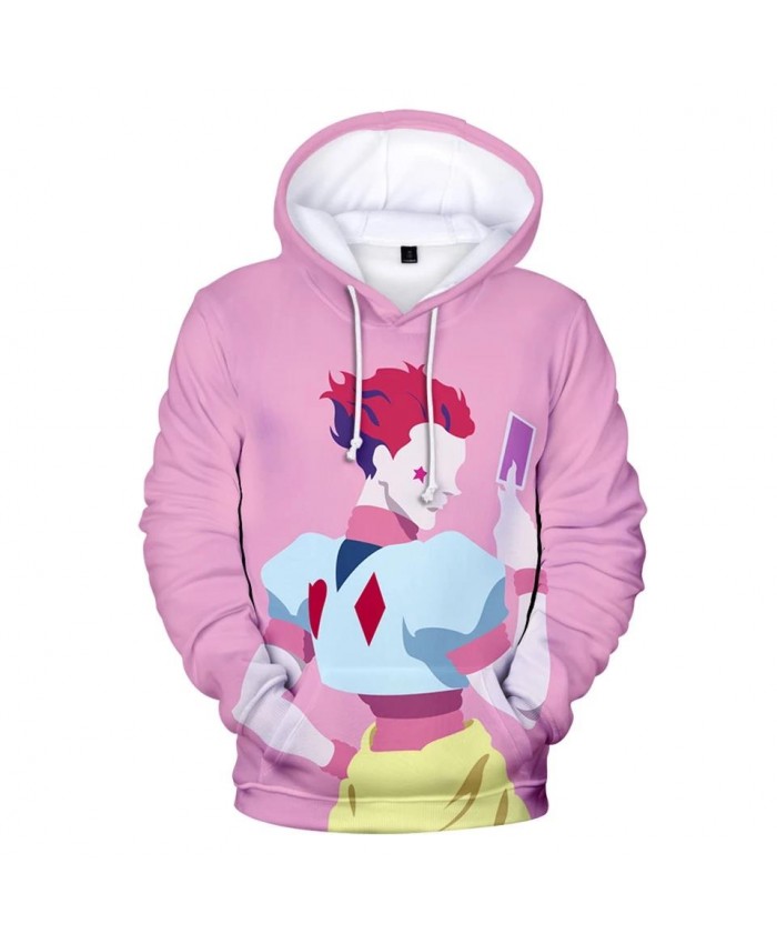 Suitable 3D printed Comic Hisoka Hoodies Sweatshirts Men Women Hoodie Fashion Autumn Hooded Kids 3D Hisoka boys girls pullovers