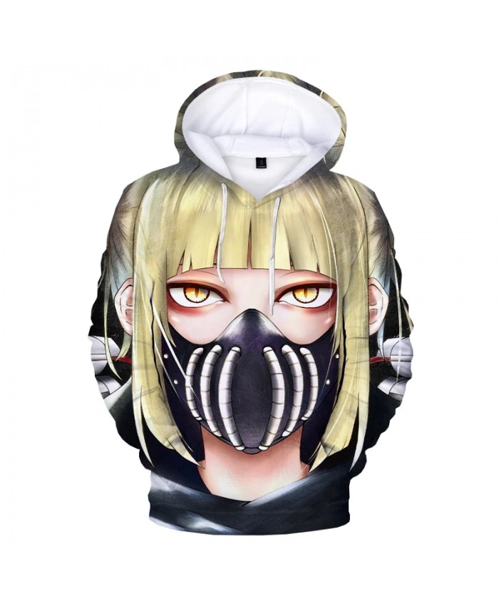 My Hero Academia Himiko Toga 3D Printed Hoodie Sweatshirts Men Women Fashion Casual Pullover Anime Print Cosplay Harajuku Hoodie
