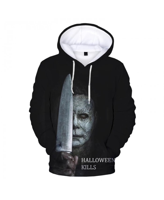 2021 Halloween 3D Print Hoodie Sweatshirts Michael Myers Harajuku Streetwear Hoodies Men Women Autumn Casual Oversized Pullover