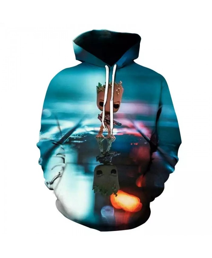 Spring And Autumn New Fashion Men's And Women's Hoodie 3d Printing Children's Cartoon Sweatshirt Hip-Hop Casual Coat