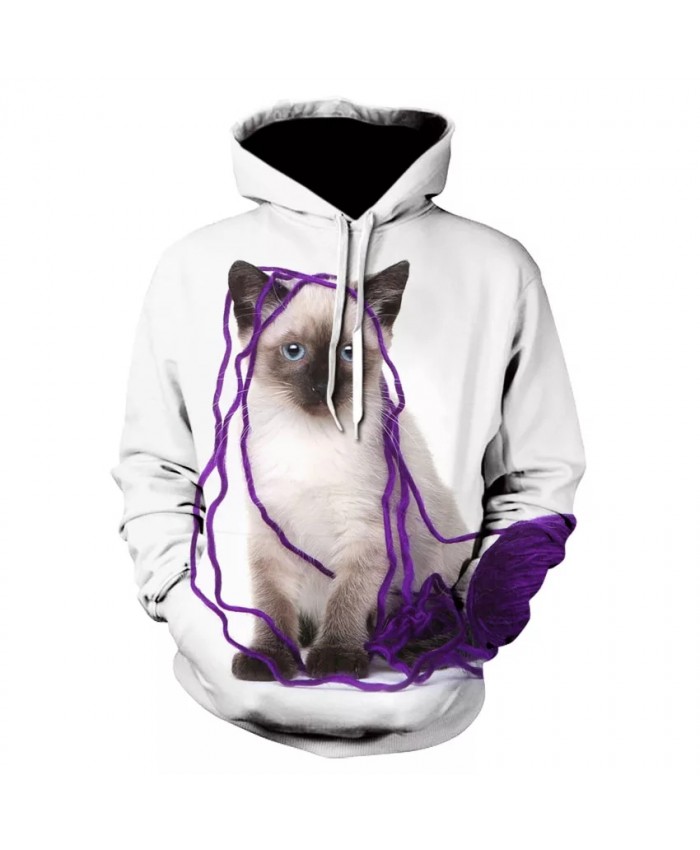 New design for men's animal dog hoodies spring autumn 2021 men's and women's casual long-sleeved hoodies
