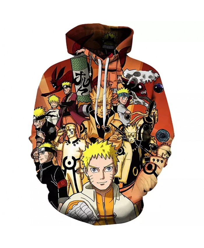 Spring And Autumn New Fashion Boys And Girls Hoodies 3d Printing Uchiha Sasuke Cartoon Anime Sweatshirt Coat