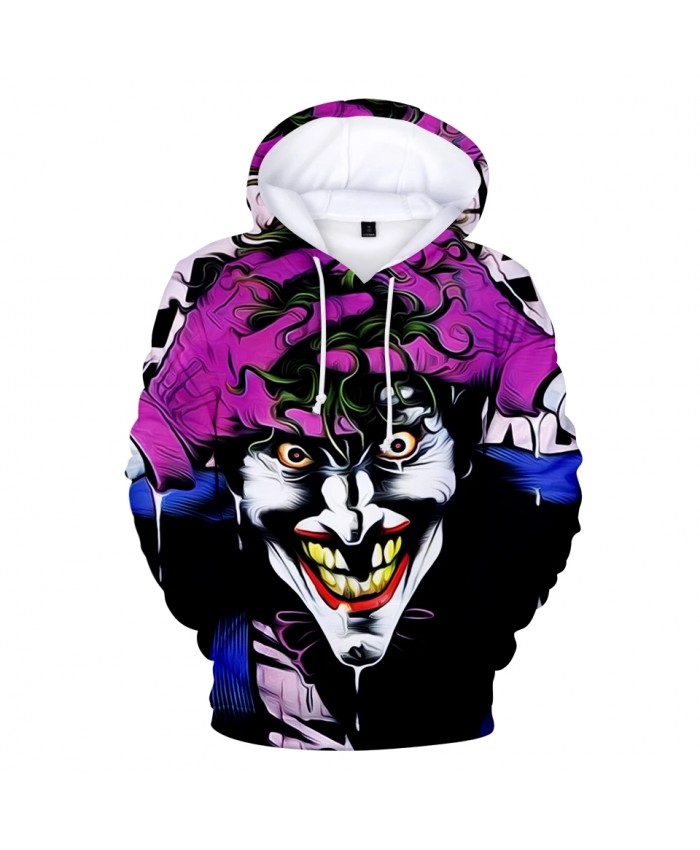 Joker 3d Print Hoodie Hooded Unisexe Cosplay relación Jacket Coat