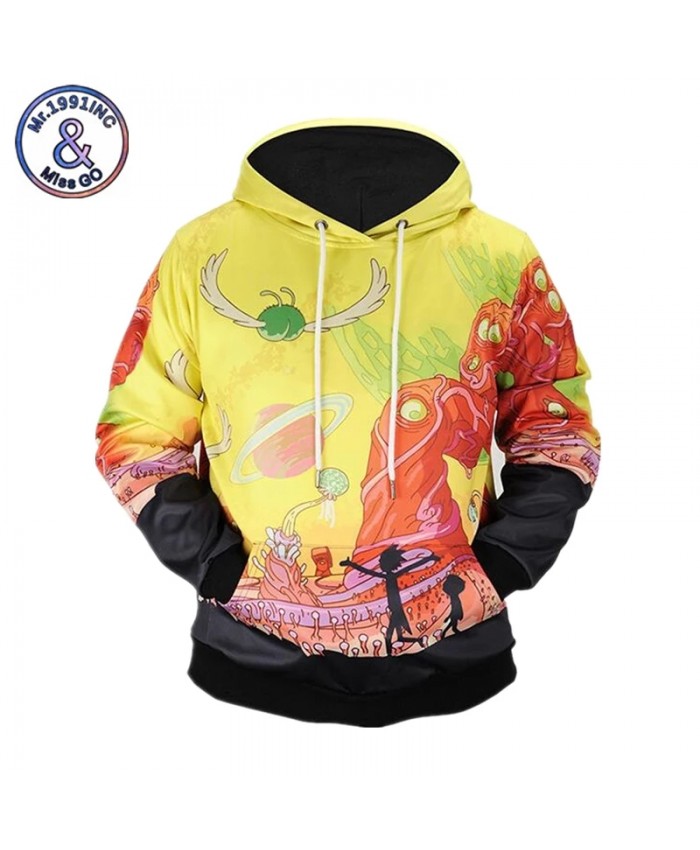 2021 Spring New Sweatshirts Men Women Print Cartoon Hoodies Harajuku Sweatshirts Male Tops