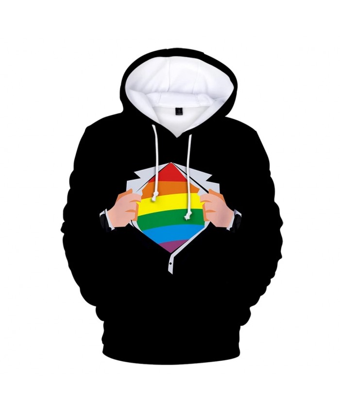 Love 3D Hoodies Men women Flag Harajuku Streetwear 3D Print Pride Men's Hoodies and Sweatshirt Clothes