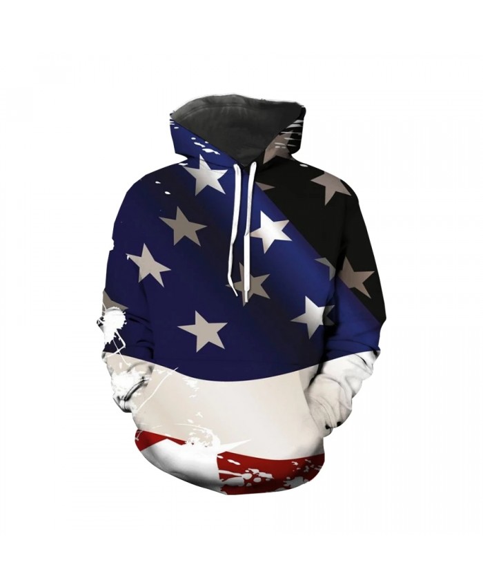 Hot selling 3D print Independence Day patriot crew neck Hoodie summer Mens   Womens high quality holiday souvenir s-6xl
