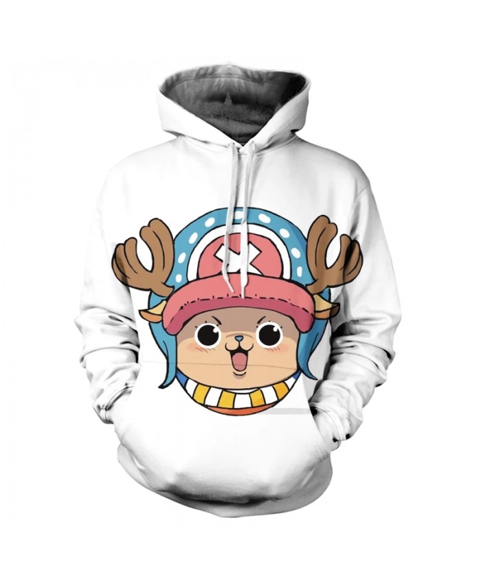 Spring And Autumn New Men's And Women's Hoodies Children 3d PrintingCuteCartoon Anime OnePiece  Hip Hop Top