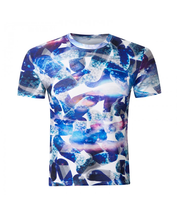 2019 Fashion 3D T Shirt Men Trend Breathable Tops Funny Short Sleeve O-Neck Brand Design Camisetas Homme Summer