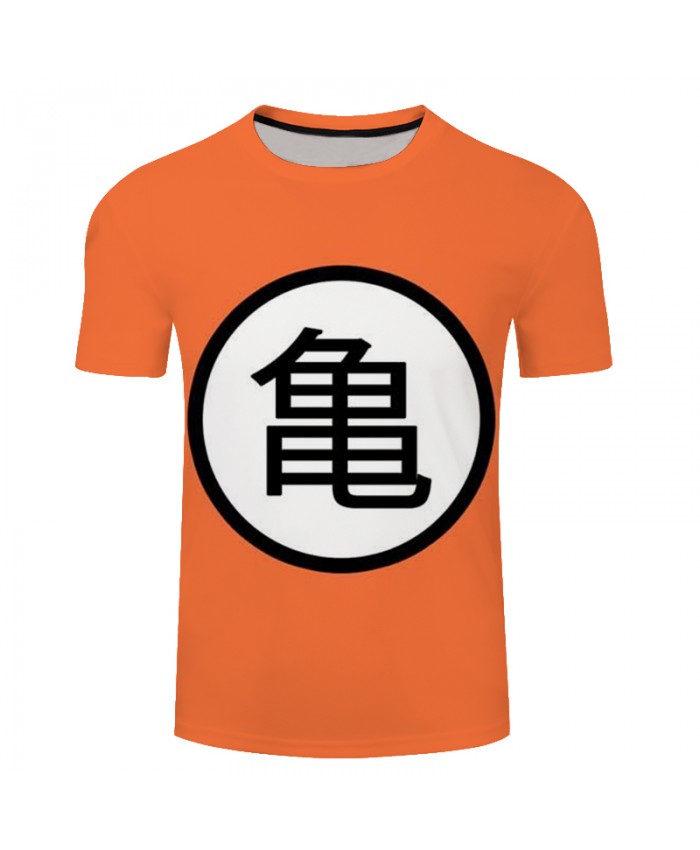 2021 New Summer Fashion Cartoon T Shirt Men/Women Anime Dragon Ball Funny 3d Print Goku Unisex Top Casual Short T-Shirt B